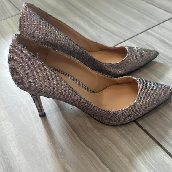 Gianvitto Rossi pumps in sparkle silver - Picture 8 of 9